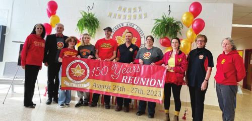 Anniversary preparations began in March when the 150 Anniversary banner was first unfurled at Sydenham High School.